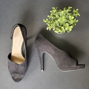 Apt 9 Black Cutout Heels